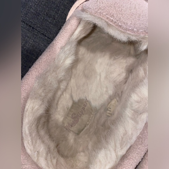 Women’s Light Pink MySlipper Moccasins - Picture 2 of 4